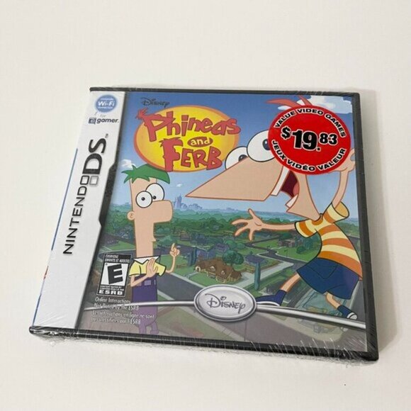 2009 Phineas and Ferb Nintendo DS Disney Video Game - Picture 14 of 14